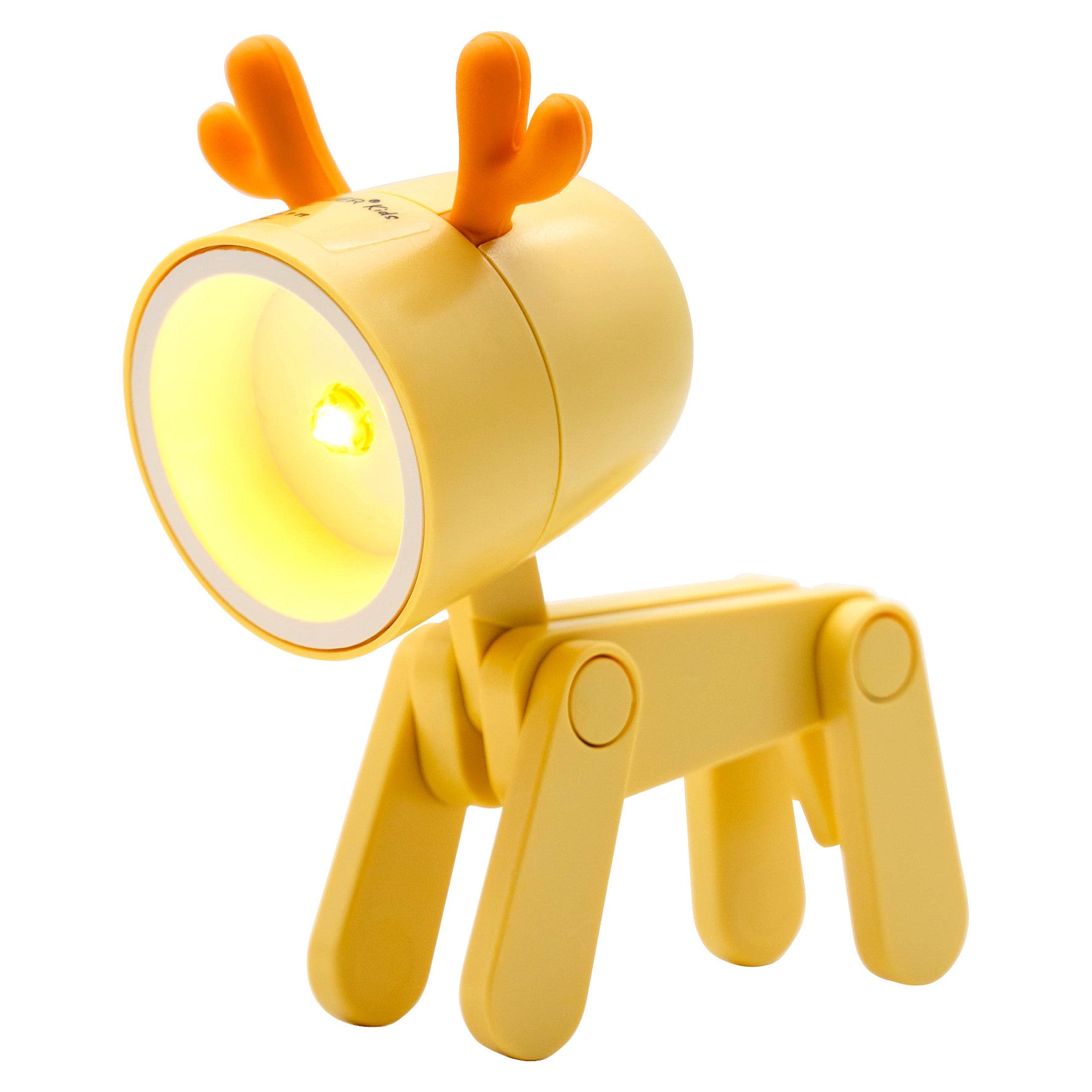 RealPower LED-Tier zaklantaarn Yellow deer