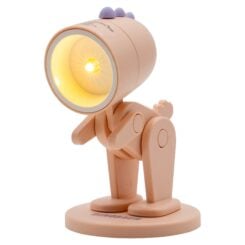 RealPowerLED-Tier zaklantaarn Pink dino met socket