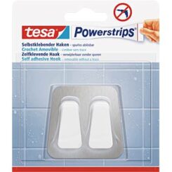 tesa Powerstrips Waterproof DuoHaken metall/plastik