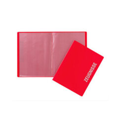 PAGNA Zeugnismappe A4 PP rood