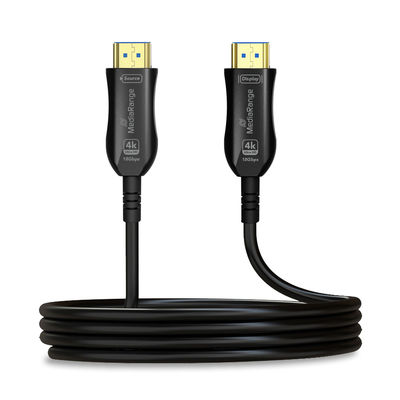 MediaRange HDMI High Speed Ethernet Kabel AOC 18Gibt/s 15m