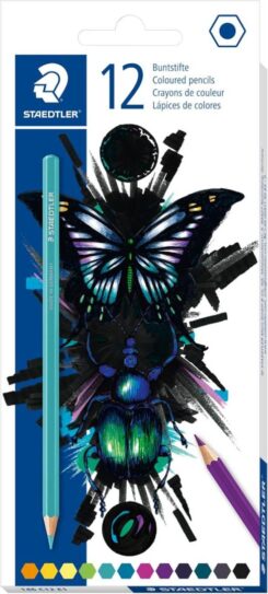 STAEDTLER kleurpotlood cool & cute Edition 12 Stk. Spitzer retail