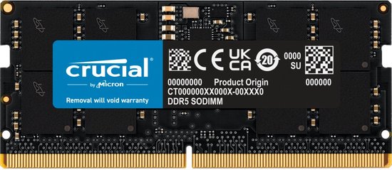 SO DDR5 16GB PC 5600 CL46 Crucial