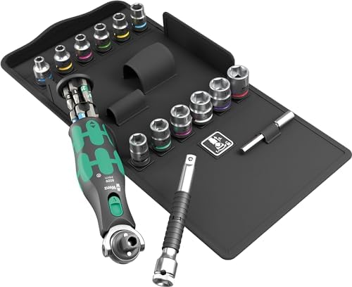 Wera Zyklop Pocket Set 3 Knarren-/schroevendraaier 27tlg,8009