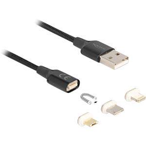 USB oplaadkabel Set Magnetisch 3 in 1 8Pin Lighting USBMB/T-C