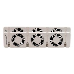 REALPOWER Heizungslüfter HL-2,2er Set mit 3 Ventilatoren