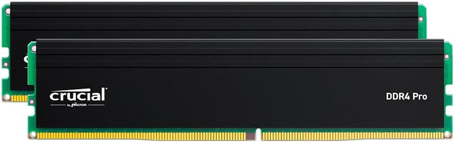 Crucial Pro DDR4-3200 Kit 64GB 2x32GB UDIMM CL22 (16Gbit)