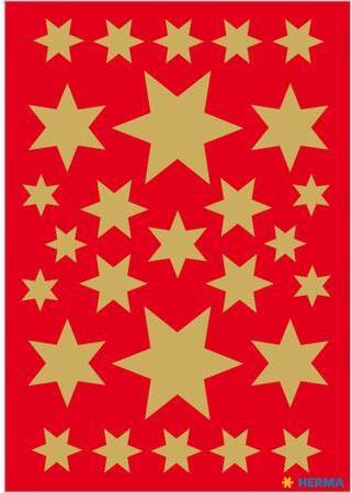 HERMA DECOR STERNE GOLD
