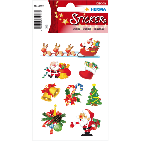 HERMA DECOR WEIHNACHTEN SANTA CLAUS