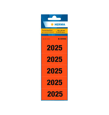HERMA Jahreszahlen 2025 Rot