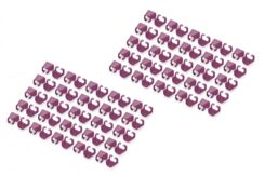 DIGITUS Farbclips voor Patchkabel 100Stk. Magenta