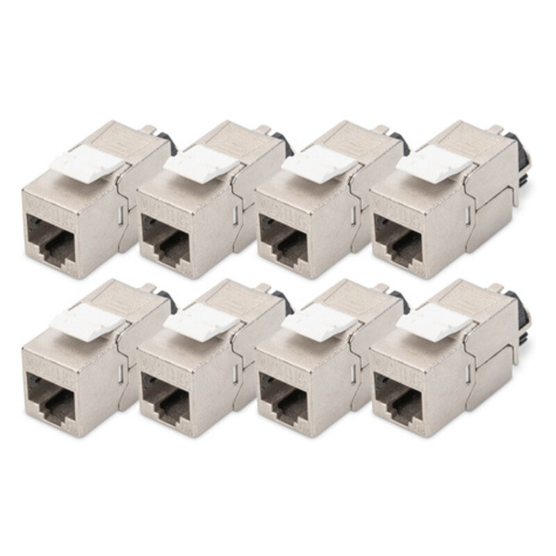DIGITUS CAT 6A Keystone module afgeschermd met Kabelmanager 8St