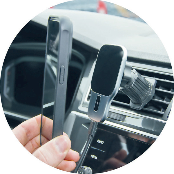 2GO KFZ-Magnethalter voor Lüftungsschlitz MagSafe