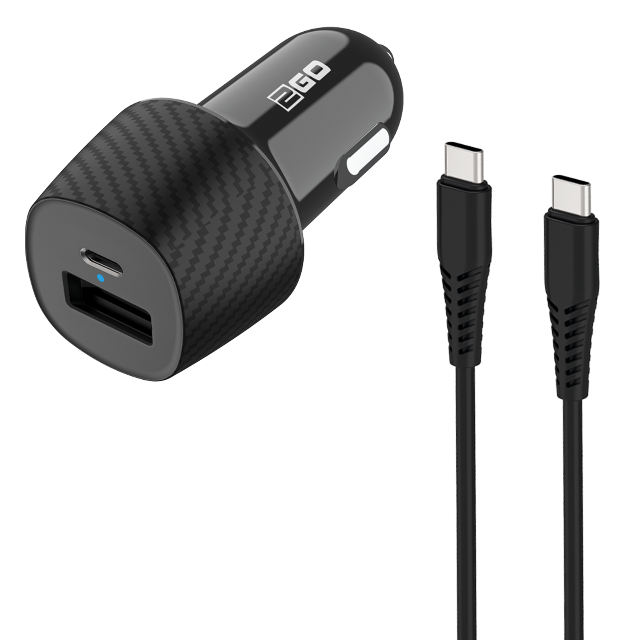 2GO KFZ-Lader 20W USB-C inkl. Kabel