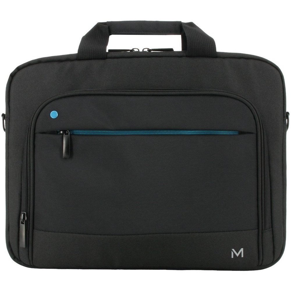 Mobilis TheOne Briefcase Toploading Blue zip 14-16 black