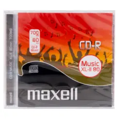 Maxell CD-R 80 Audio Music PRO, Jewelcase, 1 piece