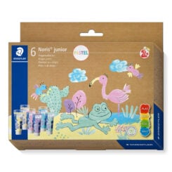 STAEDTLER Fingermalfarbe NJ Pastell 6St Etui