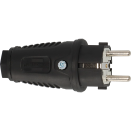 stekkerdoos Schutzkontakt-GummiStecker 230V/16A