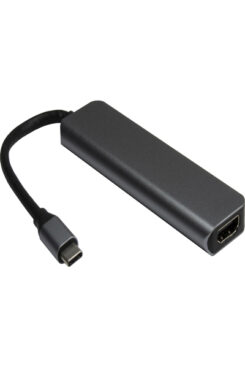 Inter-Tech Adapter Argus H-469-01 5in1 USB-C,HDMI 4K,PD100W