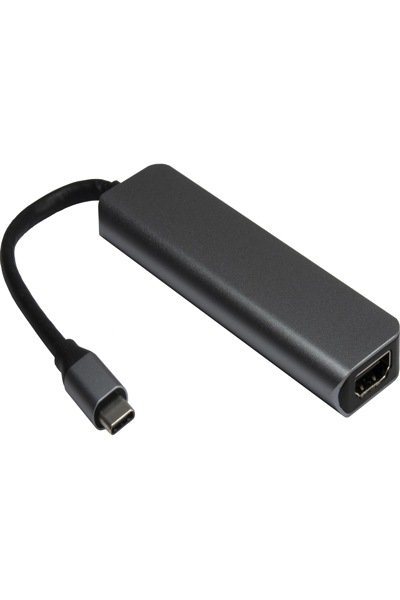 Inter-Tech Adapter Argus H-469-01 5in1 USB-C,HDMI 4K,PD100W
