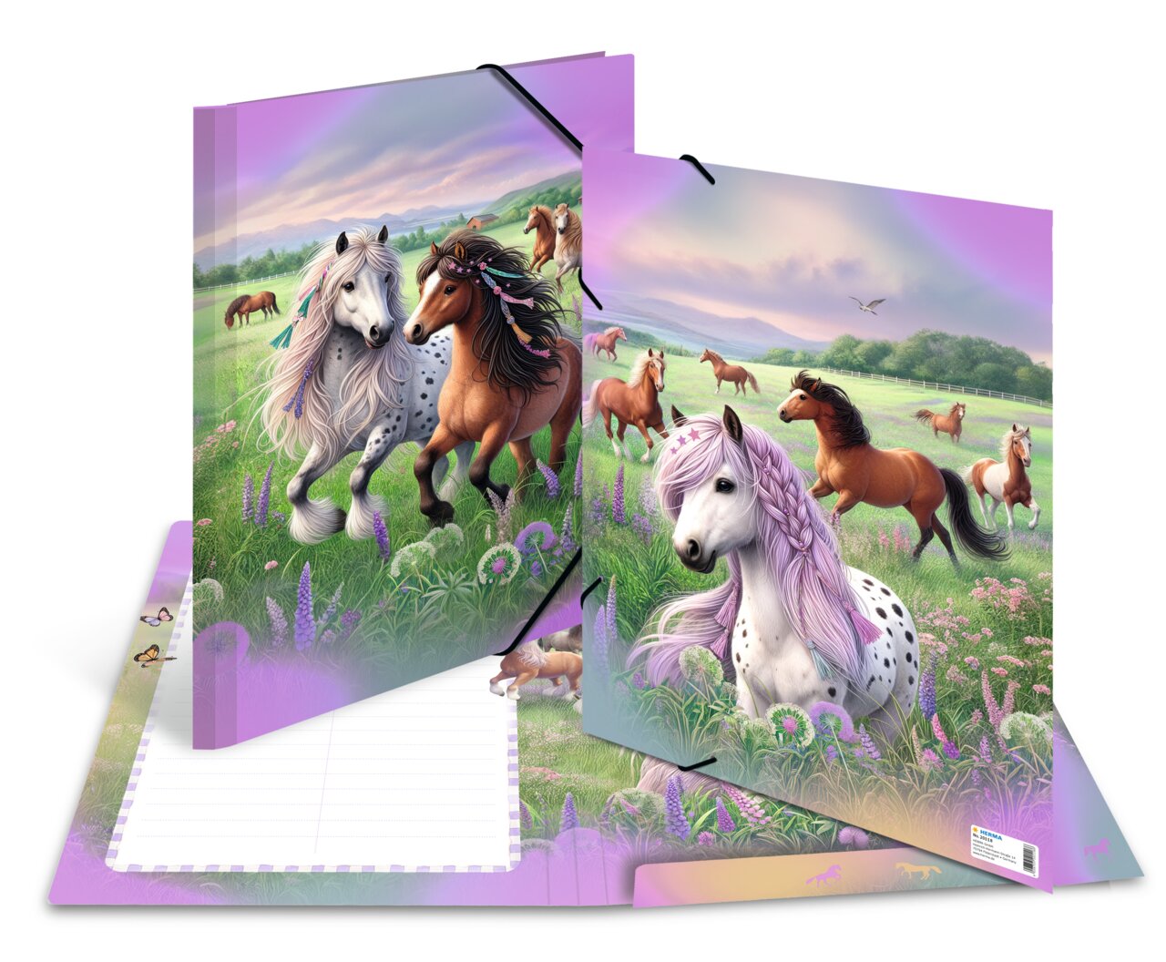 HERMA Sammelmappen A3 Karton Pferdewelt