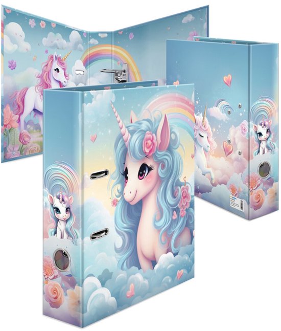 HERMA map A4 Karton Happy Unicorns