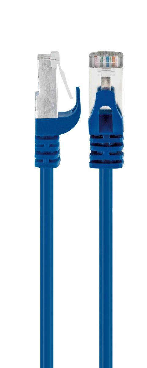 Schwaiger CAT8 netwerkkabel S/FTP Ste/Ste 2,00m blauw