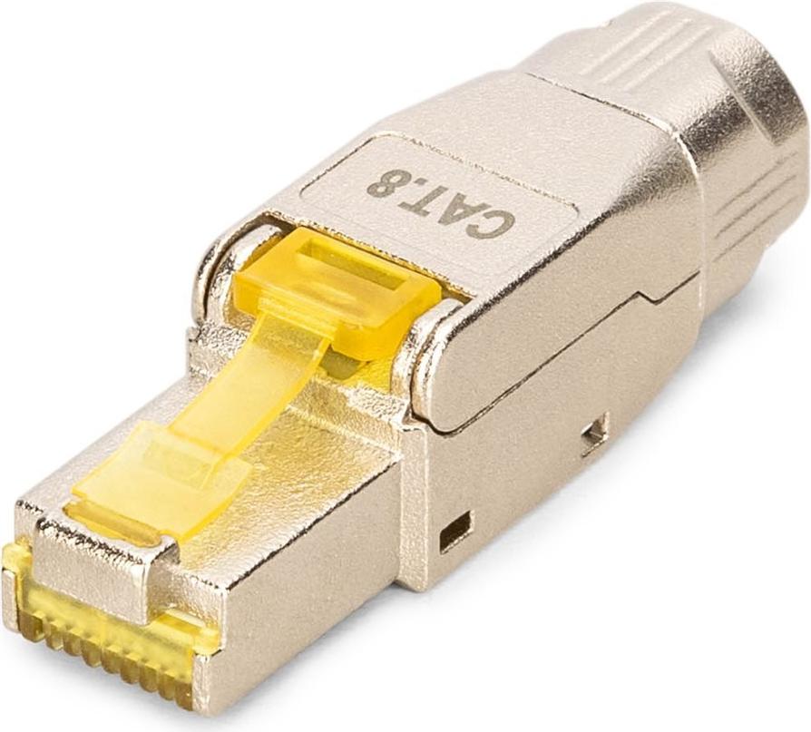 DIGITUS Feldstecker CAT 8.1 afgeschermd werkzeugfreie Montage
