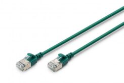 DIGITUS Patchkabel CAT 6A F/FTP Slim 2,00m groen