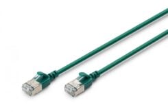 DIGITUS Patchkabel CAT 6A F/FTP Slim 1,50m groen