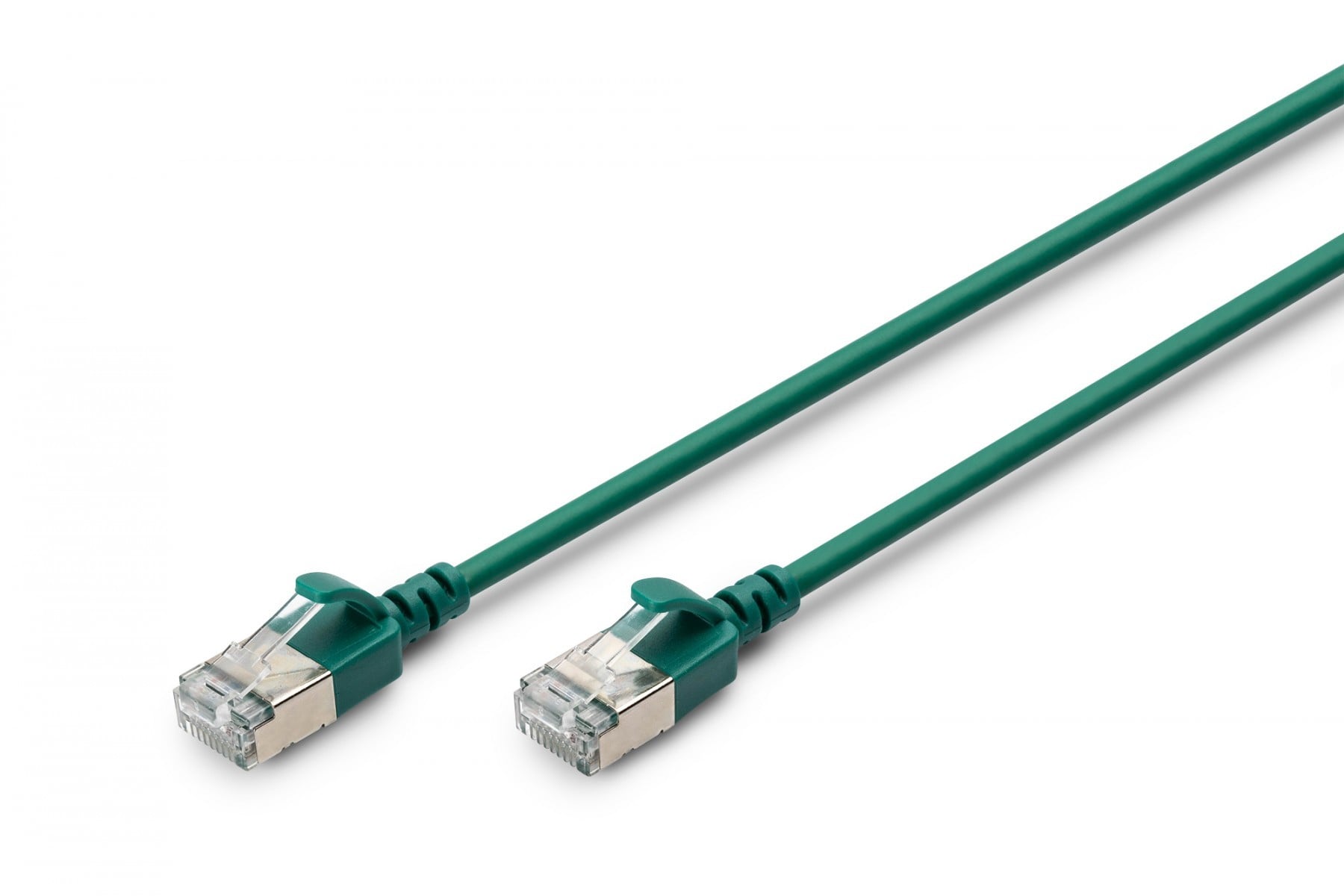DIGITUS Patchkabel CAT 6A F/FTP Slim 1,50m groen
