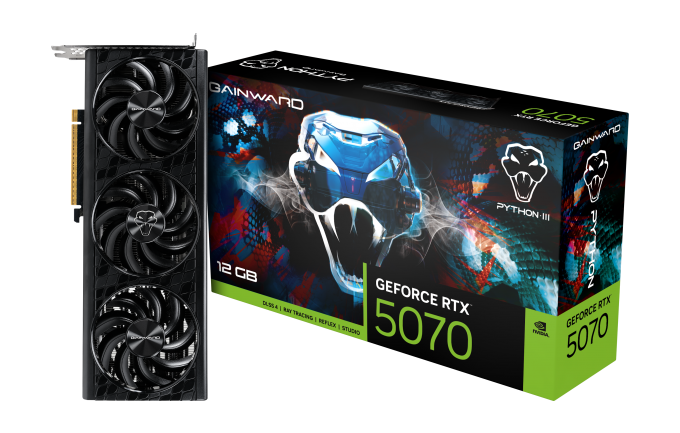 Gainward RTX5070 Python III 12GB GDDR7 HDMI 3xDP