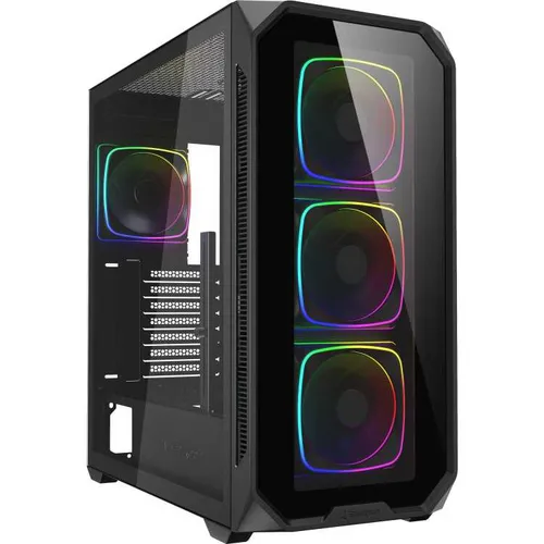 Sharkoon Behuizing AK5G RGB ATX 1xGlas zwart