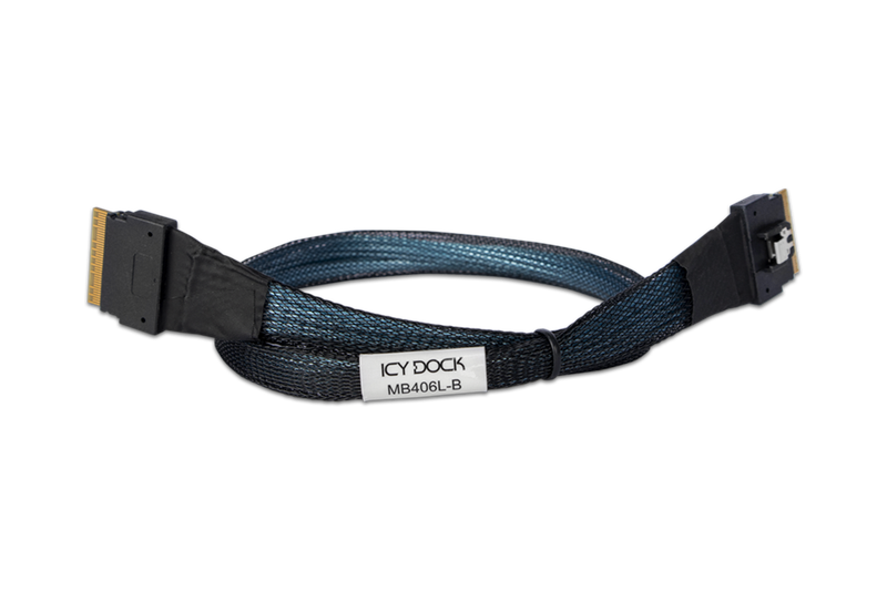 IcyDock SlimSAS SFF-8654 8i to SlimSAS SFF-8654 8i Cable