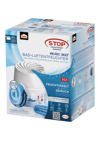 Pattex Luftentfeuchter apparaat AERO BAD inkl. 450g Tab