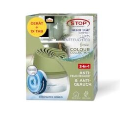 Pattex Luftentfeuchter apparaat Aero 360 inkl. 450g Tab groen
