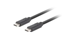 LANBERG KABEL USB-C M/M 3.1 GEN 2 1M 10GB/S PD100W SCHWARZ