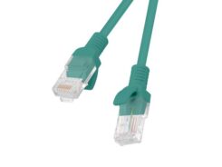 LANBERG PATCHCORD CAT.6 UTP 0.5M GRÜN FLUKE ZERTIFIKAT
