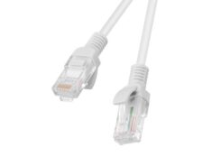 LANBERG PATCHCORD CAT.6 UTP 0.5M GRAU FLUKE ZERTIFIKAT
