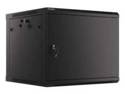 LANBERG 19 9U 600X600 SCHWARZ METALLTÜR RACK EINBAUSCHRANK