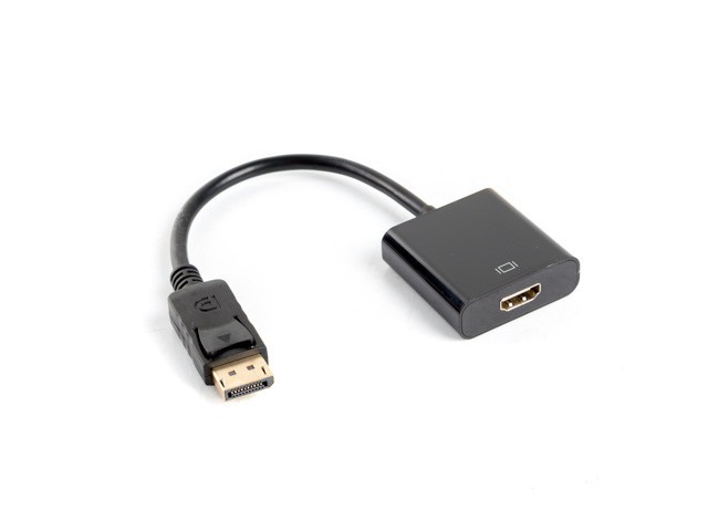 LANBERG DISPLAYPORT(M) 1.2->HDMI(F) ADAPTER AUF 10CM KABEL S