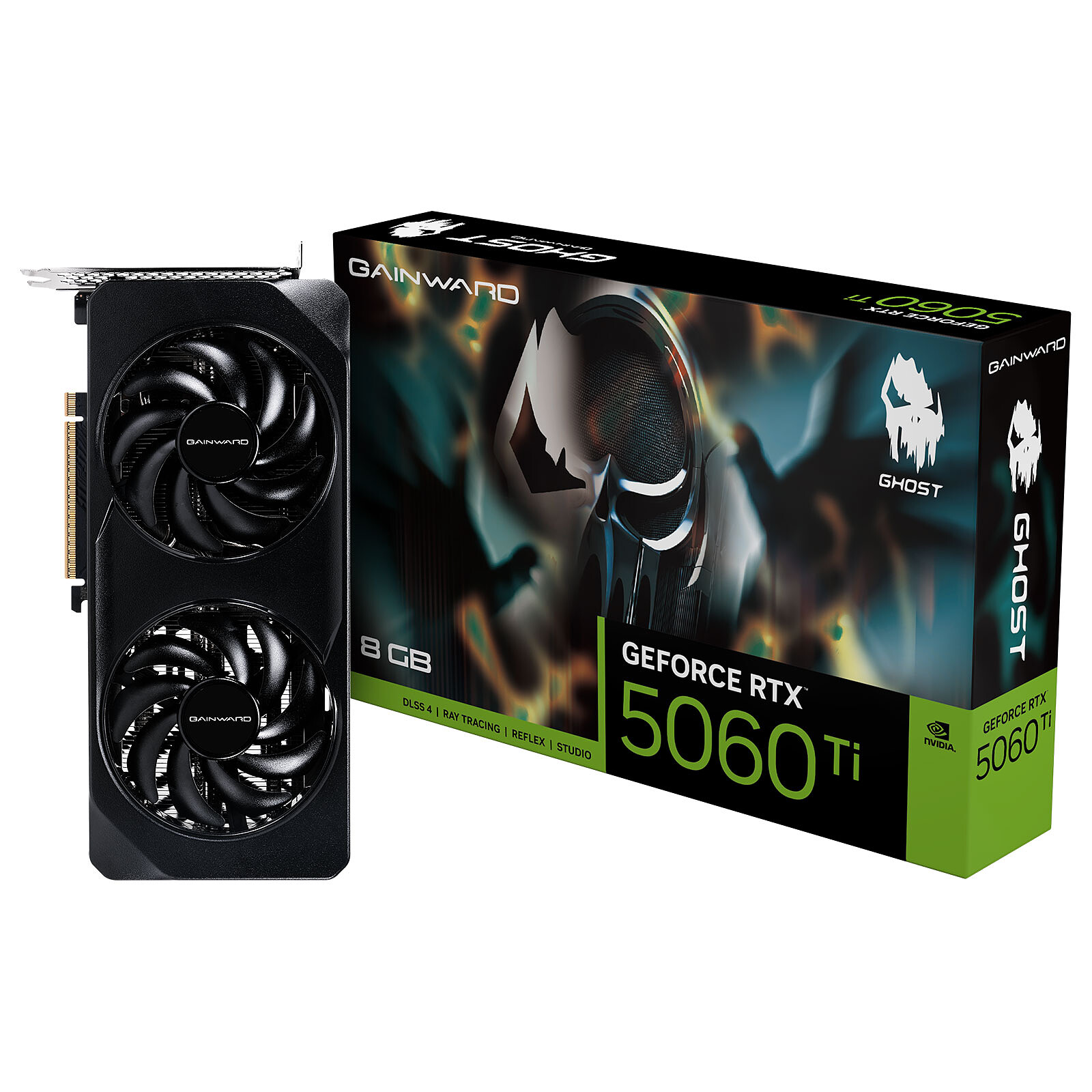 Gainward RTX5060Ti     Ghost OC         8GB GDDR7  HDMI 3xDP