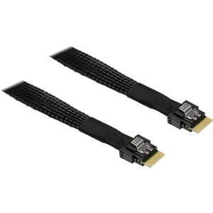 Inter-Tech Kabel SFF 8654-4i -> SFF 8654-4i- 0,7m