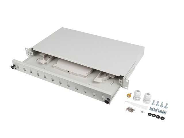 LANBERG 19 Fiber Patchpanel 1U 12xSC SIMPLEX/12xLC DUPLEX g