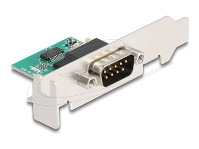 DELOCK USB auf RS-232 Konverter Pfostenst.low profile Blende