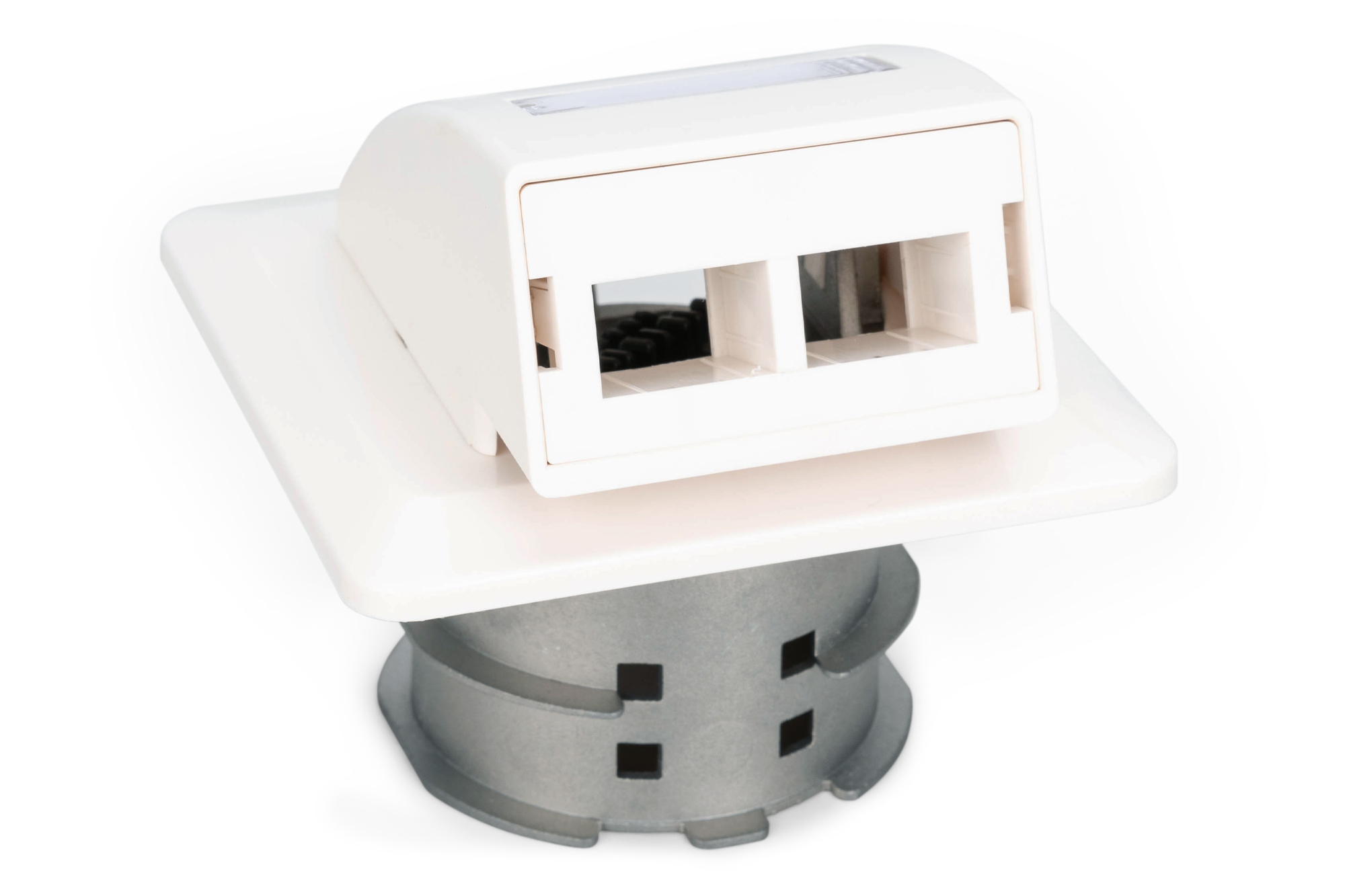 DIGITUS FTTH Glasfaser Unterputz-Wandanschlussdose SC/LC ADA