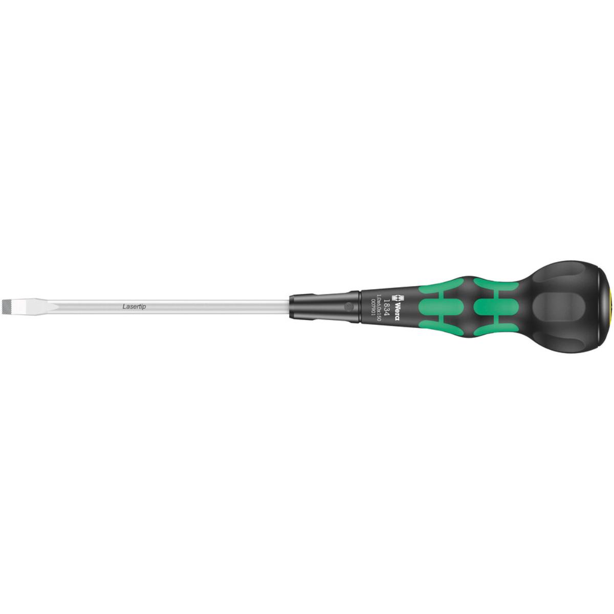 Wera 1834 Kraftform Ball-Grip Schlitz-Dreher 1.0x6.0x150