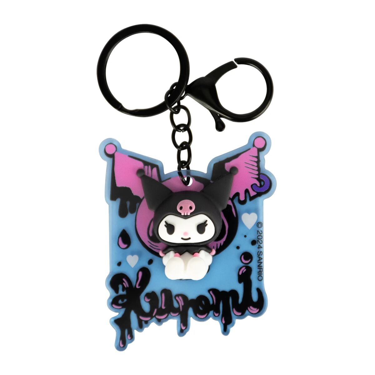 BlueSkyStudios Sanrio Schlüsselanhänger Kuromi 3D