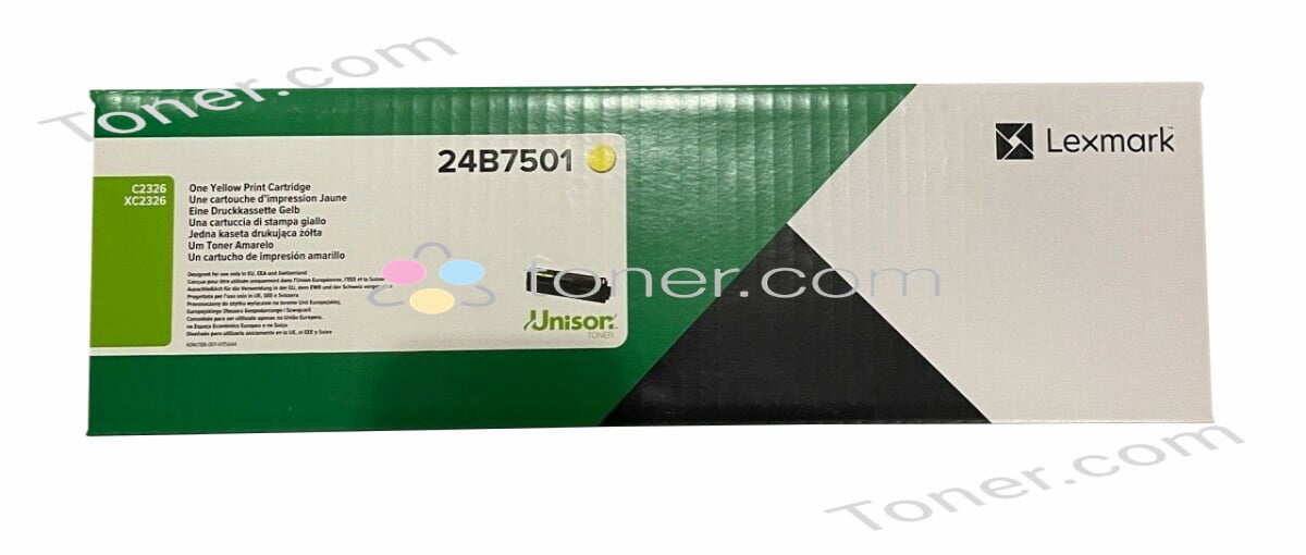 Toner Lexmark 24B7501        yellow   6.000 Seiten   24B7501