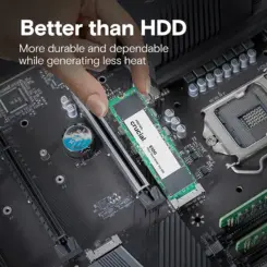 SSD    2TB Crucial M.2  (2280)  E100 Gen4 NVMe PCIe intern retail